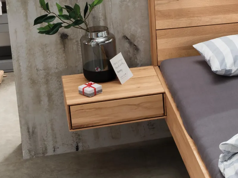 allnatura allnatura Nachttisch "Bellavista" - Schnäppchen 2127-03346 | H14xB45xT37 cm, Kernbuche, – Produktbild 2 von 2