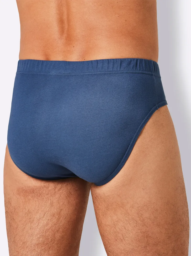 KINGsCLUB Slip 3x jeansblau + 2x himmelblau, 3x jeansblau + 2x himmelblau, – Produktbild 3 von 3