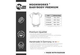 MoonWorks Body Baby Body Mein 1. Weihnachten Rentier Grinch Lustig Weihnachtsoutfit – Produktbild 1 von 1