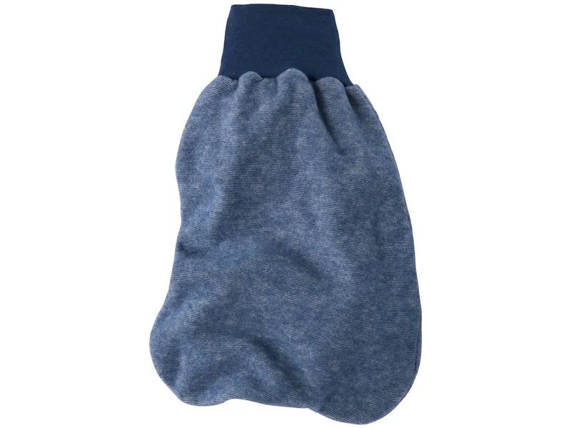 Cosilana Cosilana Strampelsack Wolle-Baumwolle Fleece marine Länge 50 cm, Blau, – Produktbild 1 von 2