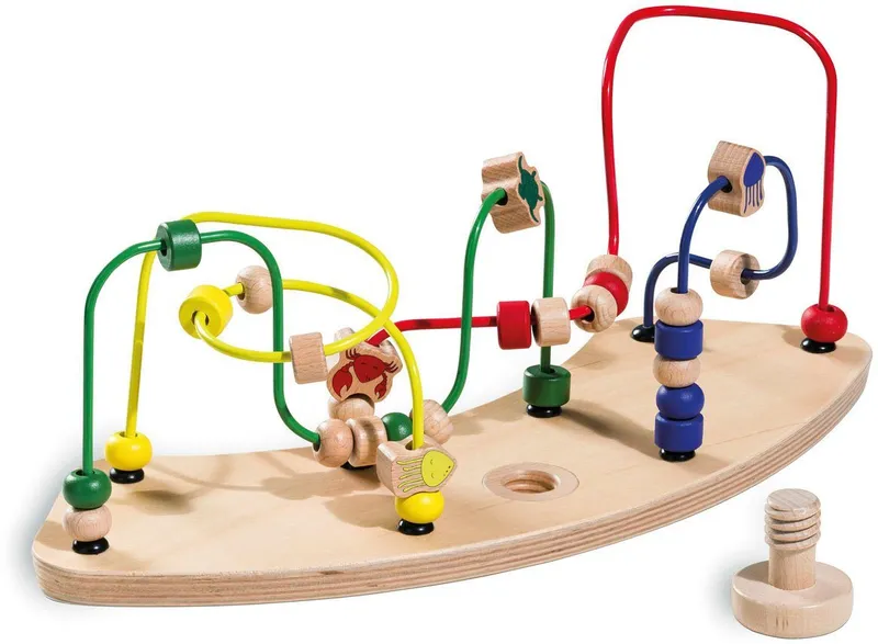 Hauck Hauck Motorikschleife Play Moving Water Animals, Bunt, – Produktbild 2 von 4