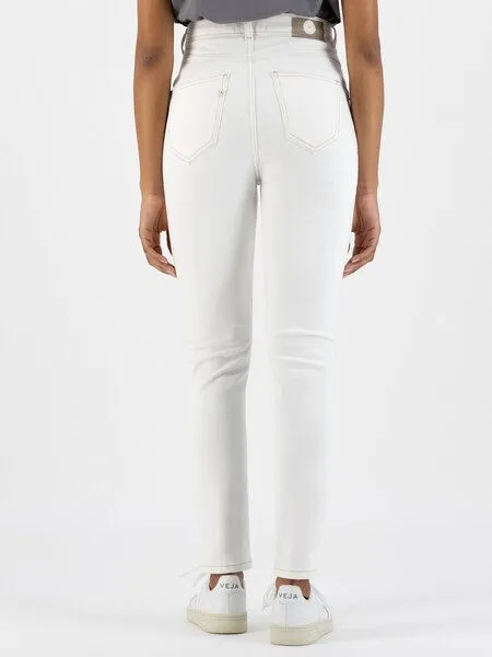 MUD Jeans MUD Jeans Skinny Jeans - Sandy - aus Bio-Baumwolle, Weiß (off-white), – Produktbild 2 von 4