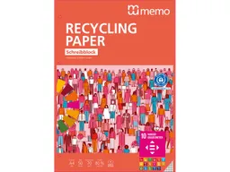 Memo memo Schreibblock A4 kar.50 Bl. RC-plus – Produktbild 1 von 1