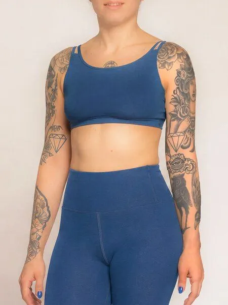 nice to meet me nice to meet me Breathe Bra, Star blue, – Produktbild 3 von 5