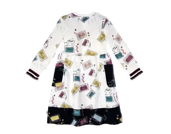 Marraine Kids Marraine Kids Kleid aus Bio Baumwolle "Mixtape" – Produktbild 3 von 4