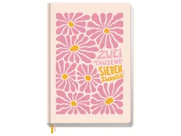 Häfft Häfft Timer-Jugendkalender 2026/27 DIN A5, Pink Flowers EM – Produktbild 1 von 1