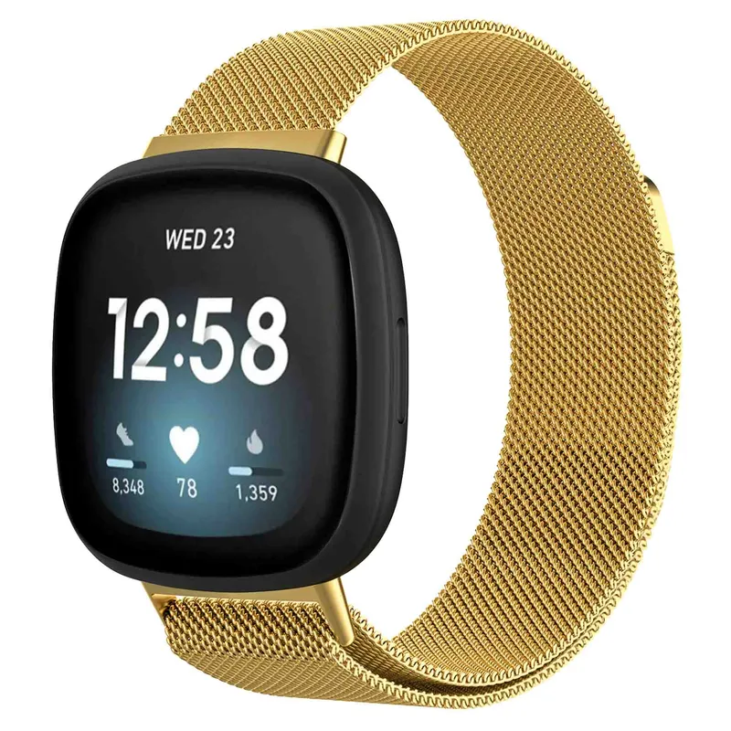imoshion imoshion Magnetisches Milanaise Armband für Apple Watch | 38/40/41/42 mm, Gold, – Produktbild 3 von 3