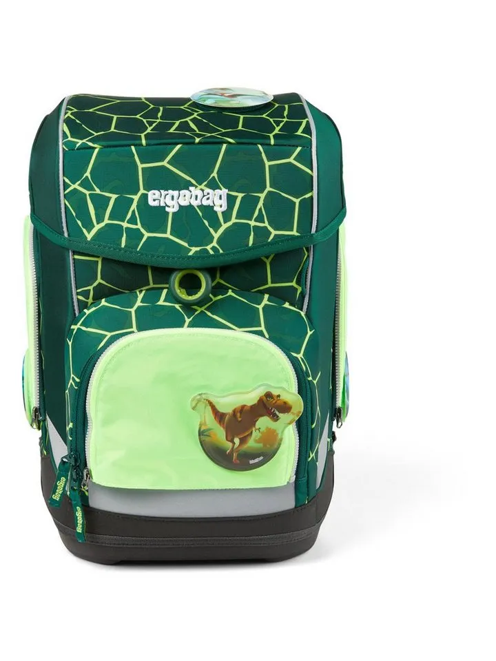 Ergobag Ergobag Schulranzen Fluo Zip Set (3-tlg), reflektierend, Gelb|grün, – Produktbild 2 von 5