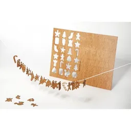 Formes Formes Holzpostkarte 24 Adventsmotive – Produktbild 1 von 1