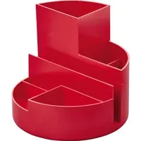 Maul MAUL Rund-Organizer "MAULrundbox" aus Recycling-Kunststoff, rot – Produktbild 3 von 3