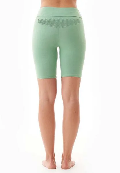 ORGANICATION ORGANICATION LOLLA | Radler-Leggings aus Bio-Baumwolle, Mineral green, – Produktbild 3 von 4