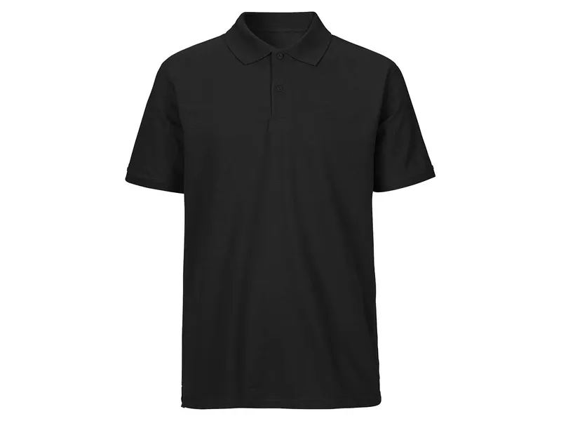 Neutral Neutral® Herren Unisex Poloshirt Pique Polo, Schwarz, – Produktbild 1 von 5