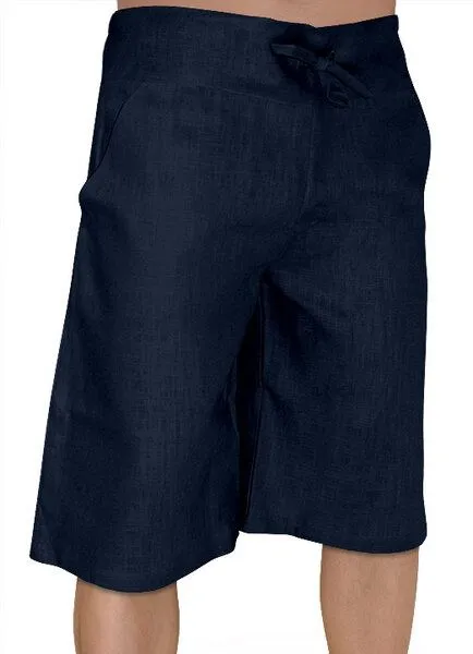 SCHAZAD Bermuda-Leinenhose von SCHAZAD, Marine, – Produktbild 1 von 2