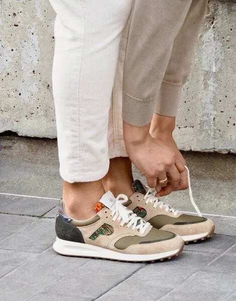 PANAFRICA PANAFRICA Arusha - Unisex Recycling Sneaker, Sable (braun), – Produktbild 4 von 4