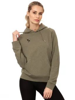 FellHerz FellHerz Damen Hoodie Balance heather khaki, Bio Fair und Vegan – Produktbild 1 von 1