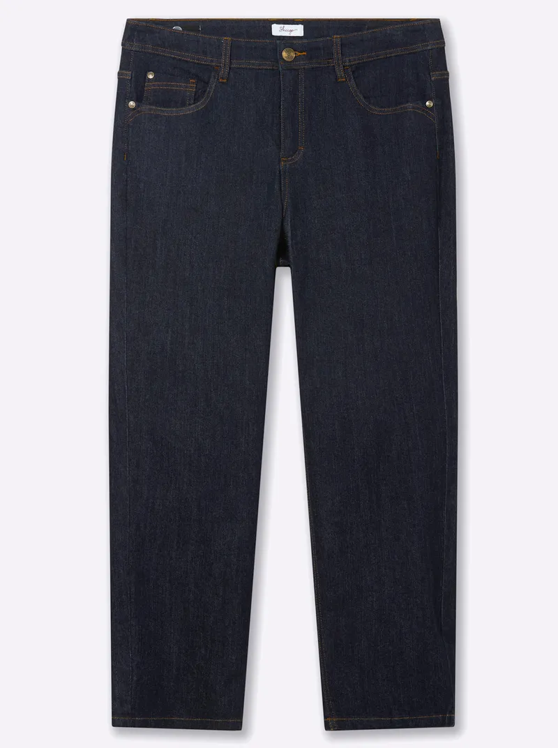 sheego Jeans blue-black, Blue-black, – Produktbild 1 von 2