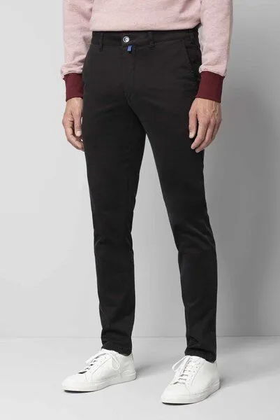 M 5 BY MEYER M 5 BY MEYER Casual Chino Super Stretch, Schwarz (schwarz), – Produktbild 3 von 5