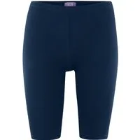 Living Crafts LIVING CRAFTS - Damen Radlerhose - Blau (92% Bio-Baumwolle; 8% Elasthan), Nachhaltige Mode, Bio Bekleidung, Blau, – Produktbild 1 von 2