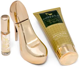 JORGE GONZÁLEZ Eau de Parfum JORGE GONZÁLEZ EDICIÓN ORO 3er Geschenkset, EDP+Duschgel, Damenduft – Produktbild 1 von 1