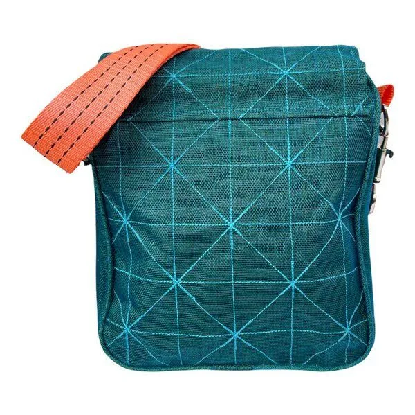 Beadbags Beadbags Umhängetasche NET13TJ reused Moskitonetz, Dunkelblau, – Produktbild 3 von 3