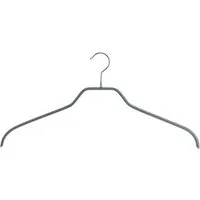 MAWA MAWA Kleiderbügel Silhouette F aus Metall - Set aus 10 Bügeln, Silber, – Produktbild 1 von 1