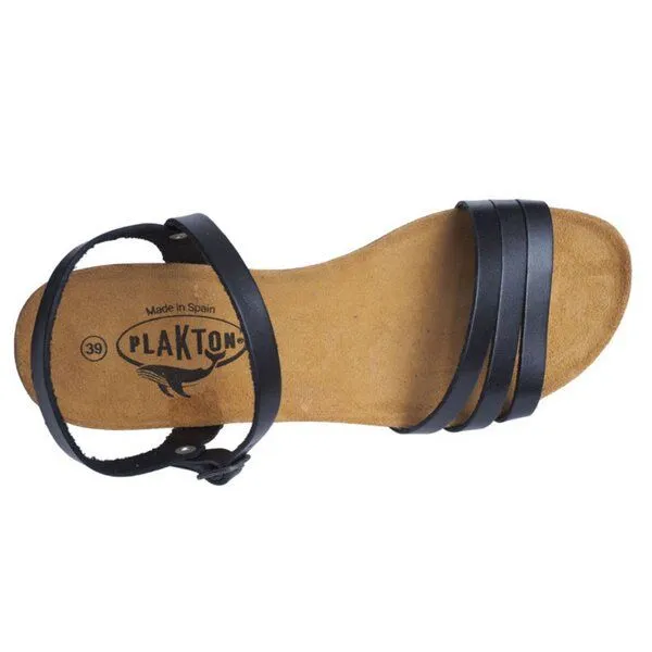 Plakton Plakton Sandalette Mam Alou, Schwarz (negro), – Produktbild 4 von 4