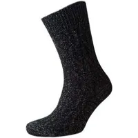 BLS Organic BLS Organic Jaquard Design GOTS zertifizierte Glitter Bio-wolle Damen Socken, Schwarz, – Produktbild 1 von 1