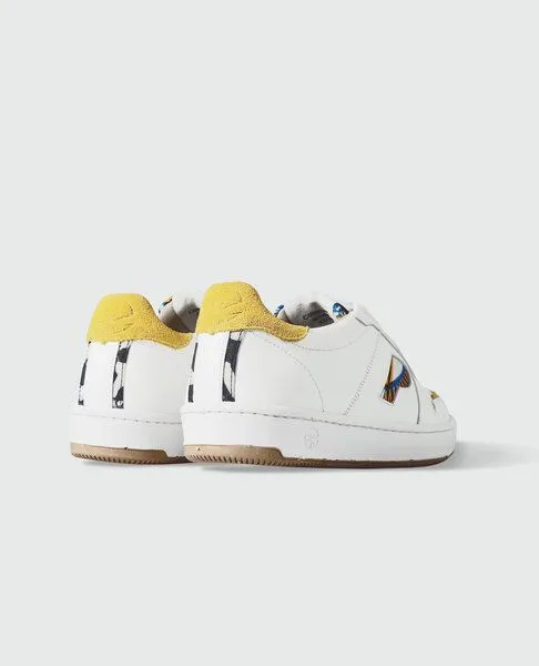 PANAFRICA PANAFRICA Kasai - Unisex Recycling Sneaker, Soleil (gelb), – Produktbild 4 von 4