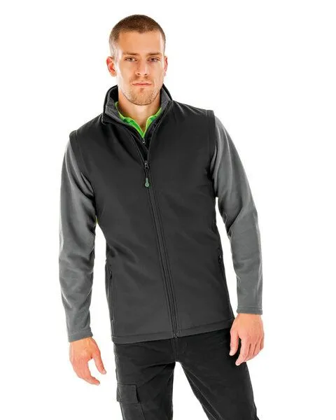 YTWOO YTWOO Recycelte Softshell-Weste für Männer, Schwarz, – Produktbild 2 von 2