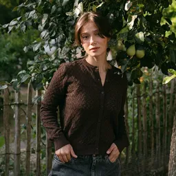 NORDLICHT NORDLICHT Pointelle Strickjacke Rieke – Produktbild 1 von 1