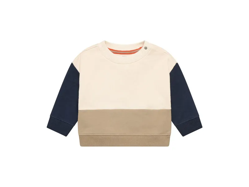 Noppies Sweatshirt Bio-Baumwolle (kbA) whitecap gray 56, Natur, – Produktbild 1 von 1