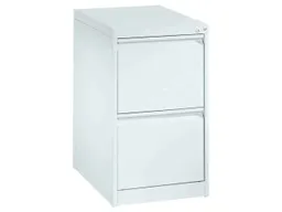C+P C+P Hängeregistraturschrank einbahnig, 2 Schubladen, reinweiß/reinweiß – Produktbild 1 von 1