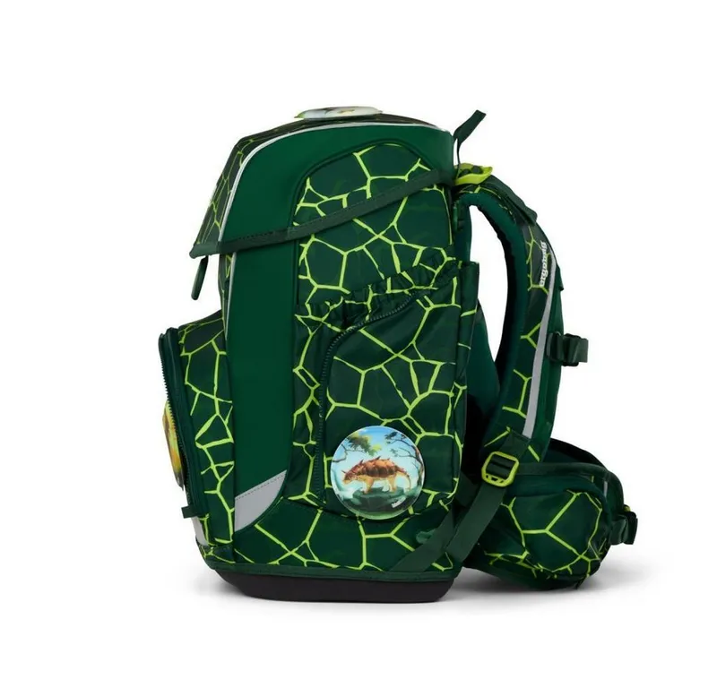 Ergobag Ergobag Schulranzen Cubo (5tlg., inkl. Sportbeutel, Federmäppchen, Schlampermäppchen und Kletties), Bärrex, – Produktbild 4 von 4