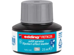 Edding Edding Nachfülltinte "FETK 25" Flipchart Effektmarker, 25ml – Produktbild 1 von 1