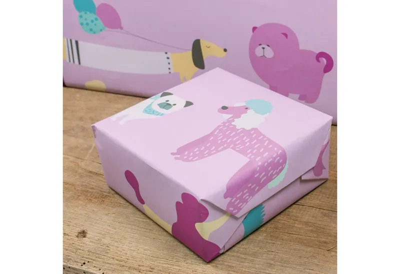 Bow & Hummingbird Bow & Hummingbird Geschenkpapier Dogs – Produktbild 6 von 8