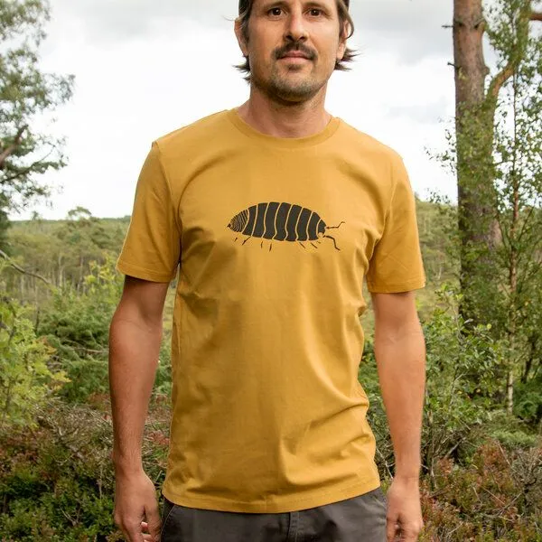 Cmig Cmig Greta Assel T-Shirt für Herren, Ochre, – Produktbild 2 von 3