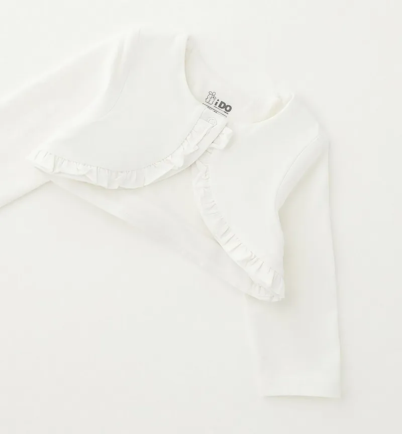 IDO IDO Cardigan BABY GIRL SWEATER, Weiß, – Produktbild 1 von 2