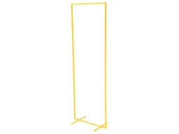 Garderobe "Jonathan" B 50 x H 150 cm, Stahl pulverbeschichtet, gelb – Produktbild 1 von 1