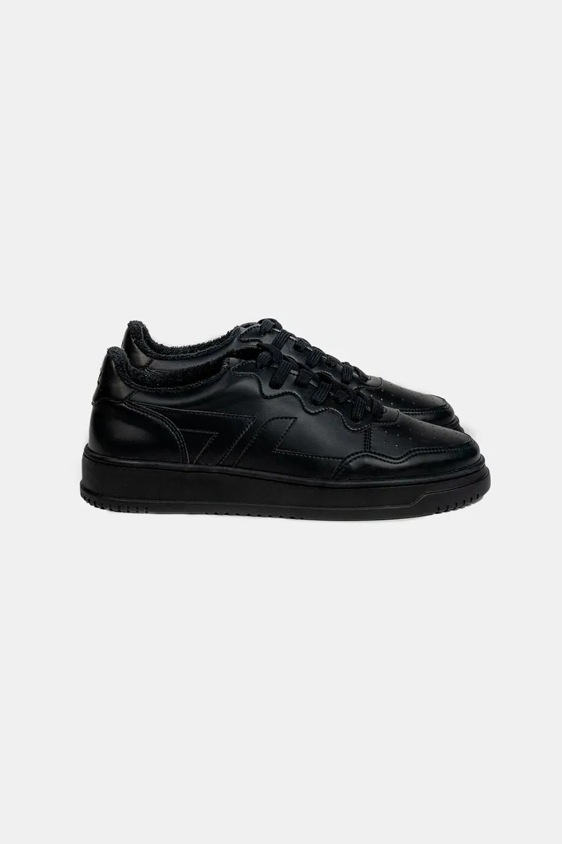 Zèta Zèta Herren vegan Sneaker Bêta B0 Schwarz, Schwarz, – Produktbild 1 von 2