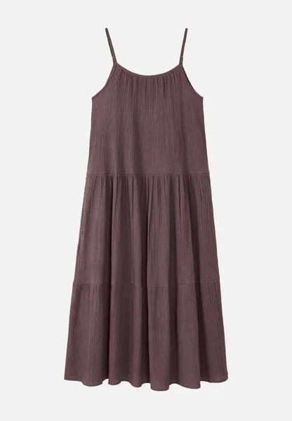 recolution Damen Musselin Kleid aus Bio-Baumwolle - FELICIA - recolution, Mystic grape (lila), – Produktbild 1 von 1
