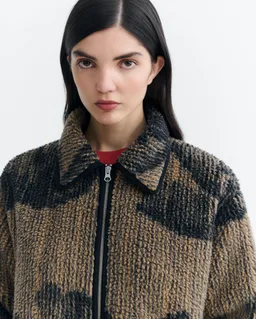 thinking mu Thinking MU Damen vegan Sherpa Jacke Kendra Brown Lotus – Produktbild 1 von 1