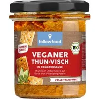 followfood followfood Veganer ThunVisch in Tomatensauce, 180 g – Produktbild 1 von 1