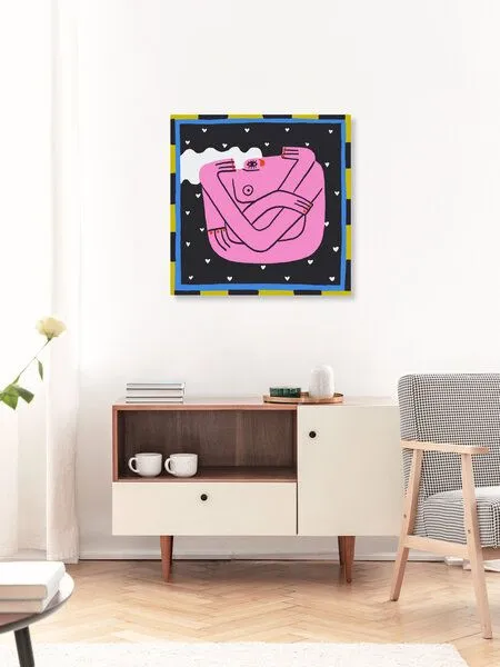 Photocircle Photocircle Poster / Leinwandbild - Love Yourself – Produktbild 2 von 4