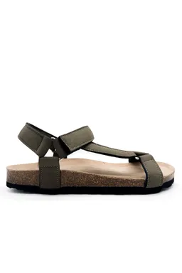 thies thies Damen vegan Sandalen Eco Bio Trek Kaki – Produktbild 1 von 1