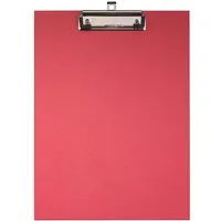 Exacompta 10 Exacompta Klemmbretter, DIN A4, mit Metallclip, rot – Produktbild 1 von 1