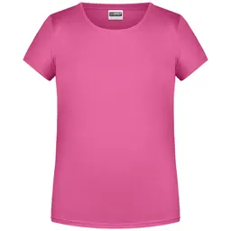 James & Nicholson James & Nicholson T-Shirt für Mädchen in klassischer Form 8007G Gr. XS-98/104 pink – Produktbild 1 von 1