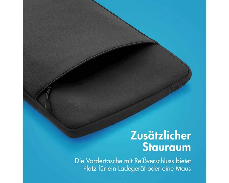 imoshion imoshion Laptop-Hülle imoshion Laptop Hülle mit Staufach 14 Zoll - Laptop Sleeve, Schwarz, – Produktbild 5 von 5