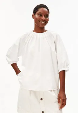 ARMEDANGELS ARMEDANGELS POPLIN BALLOON Damen Bluse aus 100% Bio-Baumwolle – Produktbild 1 von 1