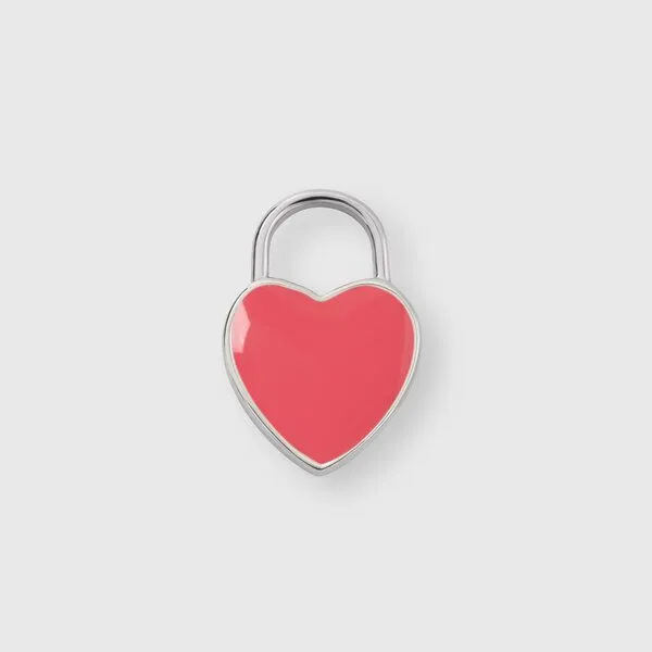 fejn jewelry fejn jewelry Anhänger 'Heart', Coral/silber, – Produktbild 1 von 2