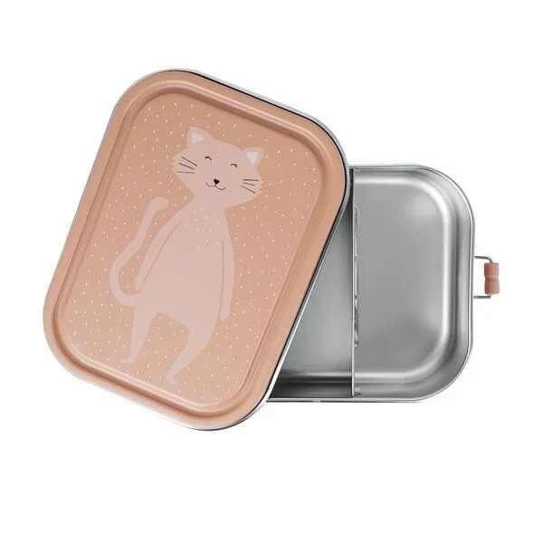 TRIXIE TRIXIE – Kinderbrotdose – Lunchbox aus Edelstahl – groß, Grey, – Produktbild 6 von 8